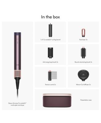 Airwrap Co-anda2x multi-styler and dryer Curly+Coily | Jasper Plum | New