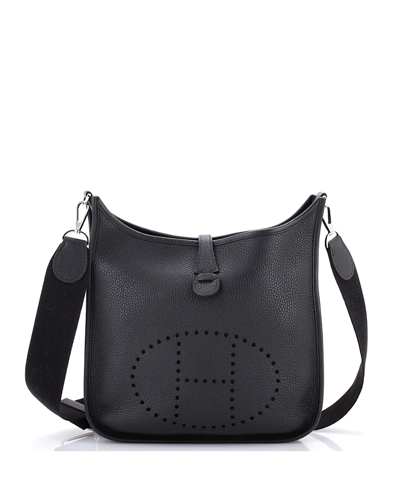 Pre-owned Pre-owned Hermes Hermes Pm Evelyne Bag Gen Iii Clemence In Black