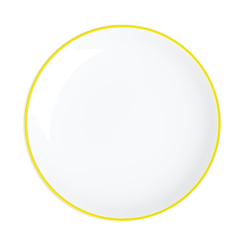 Non Sans Raison Concorde Bread & Butter Plate In Yellow