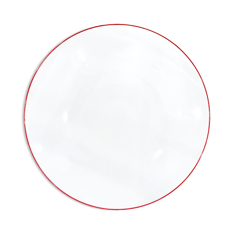 Non Sans Raison Concorde Bread & Butter Plate In Red