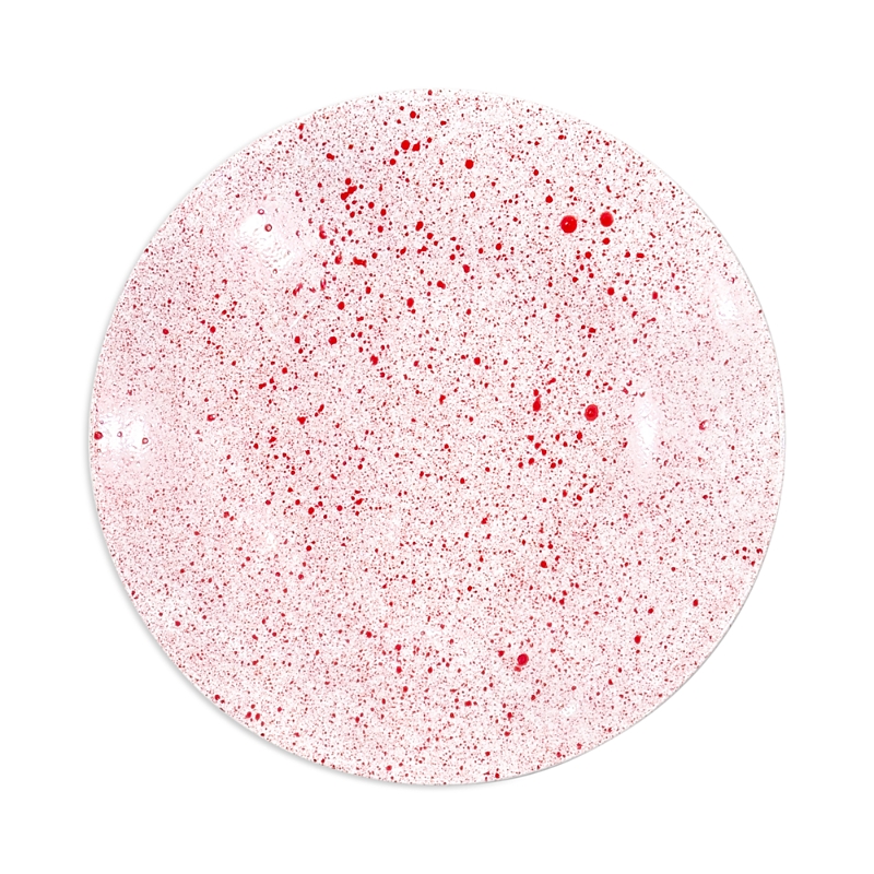Non Sans Raison Splash Buffet Plate In Red