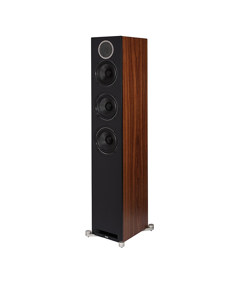 Elac Dfr52 Debut Reference 5.25" Floorstanding Speaker In Brown