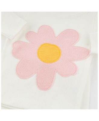 Girls' Daisy Applique Two Piece Set - Baby