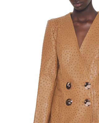 Nadine Upcycled Leather Blazer