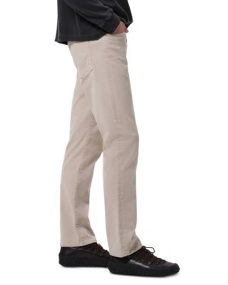 Elijah Relaxed Straight Fit Jeans in Wheat Tan