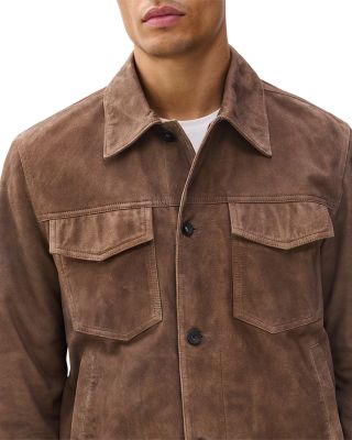 Suede Trucker Jacket