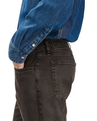 Fit 3 Authentic Stretch Athletic Fit Jeans in Brown