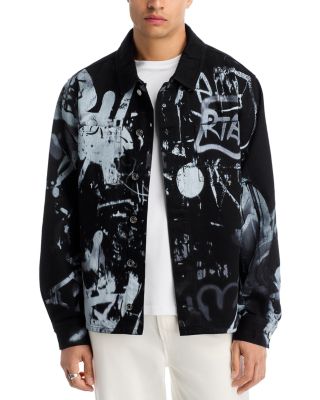 Denim Graffiti Jacket