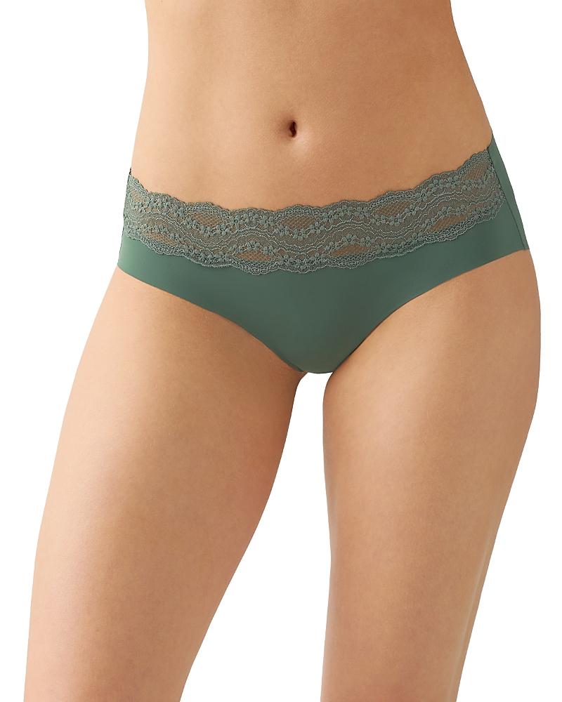 B.tempt'd By Wacoal B.bare Hipster Panties In Green