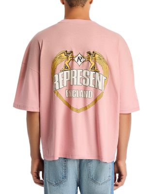Boxy Angel Border Logo Graphic T-Shirt
