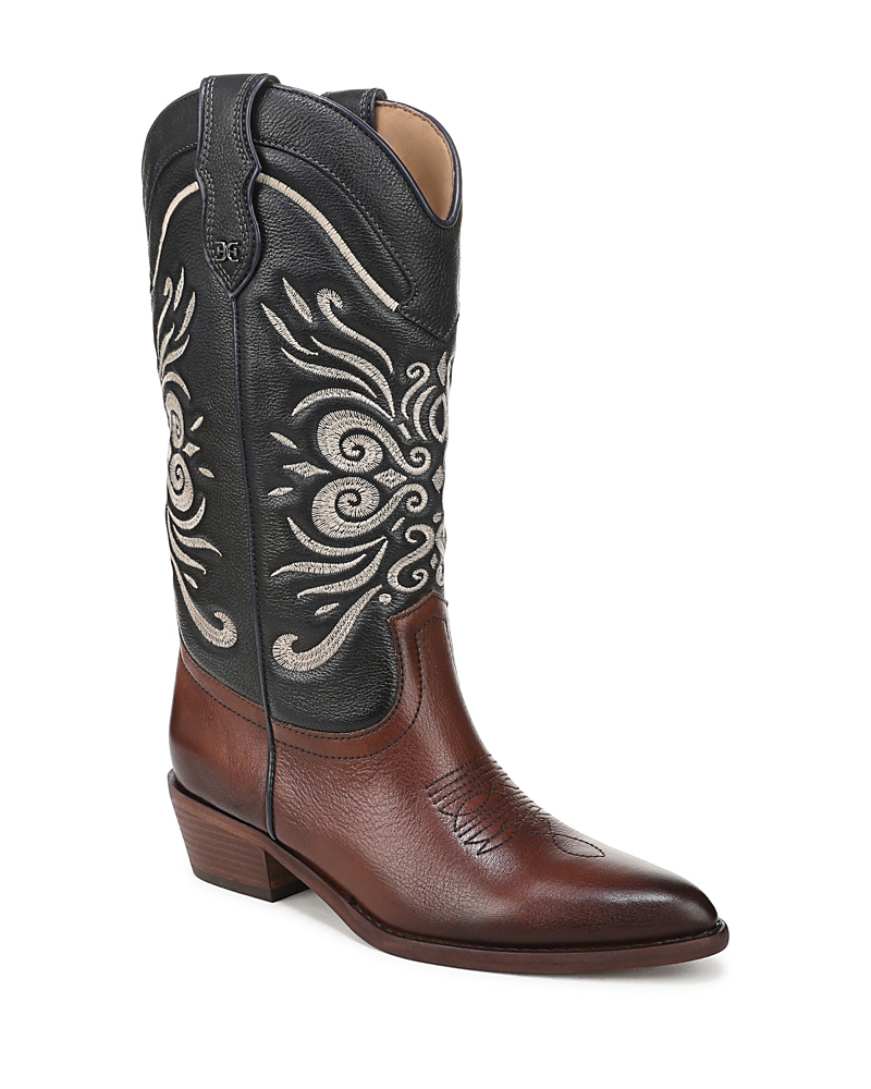 Sam Edelman Robbie Western Boot In Multi