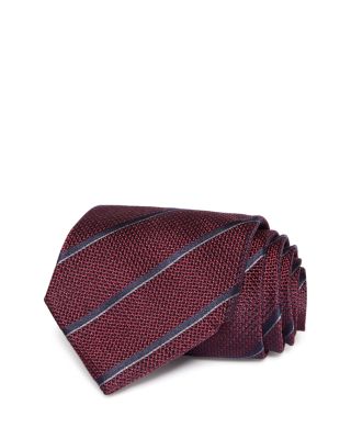 Silk Classic Stripe Tie 