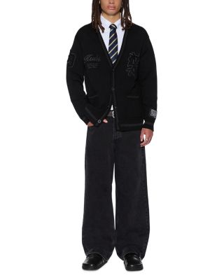 Playoff Patch Cardigan Sweater