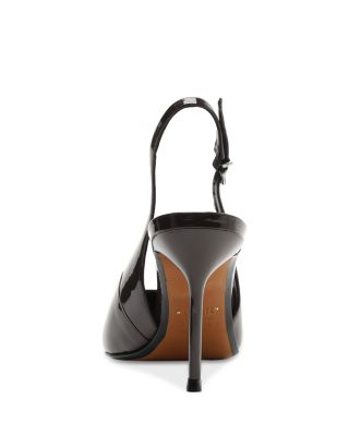 Women's Paola Patent Leather Classic Slingback Pumps