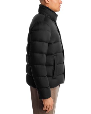 Quilted Bomber Jacket