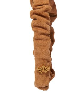 Jessie Suede Scrunchie Headband
