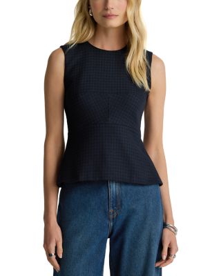 Houndstooth Top