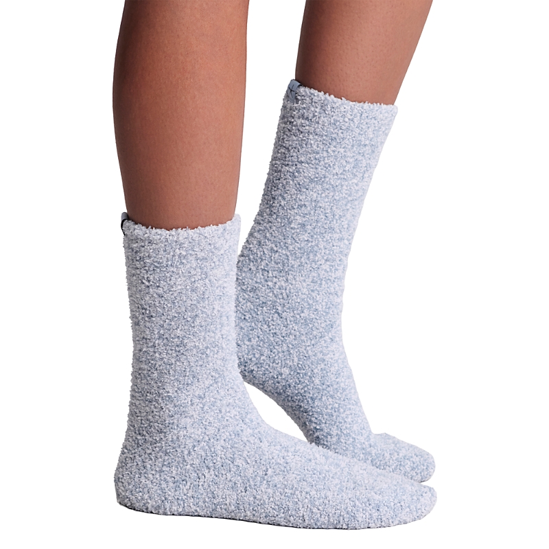 Barefoot Dreams Cozychic Socks, 2 Pairs In Gray