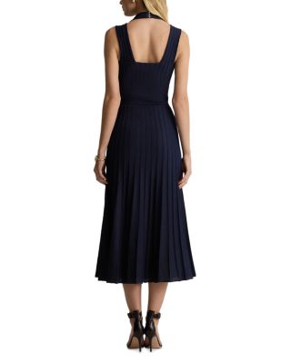 Short Rowed Diagonal Welt Dress