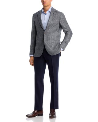 Midland Brushed Plaid Regular Fit Sport Coat