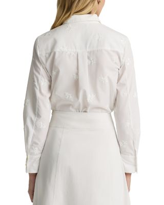 Floral Sequin Embroidered Top 