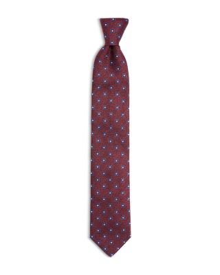 Silk Classic Box Flower Tie