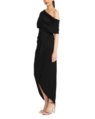 Rayna One Shoulder Draped Gown