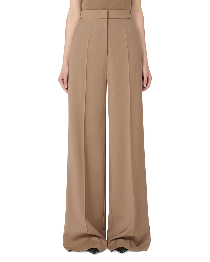 Max Mara Fernet Trousers In Brown
