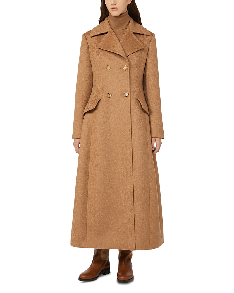 Max Mara Lepanto Camel Wool Coat