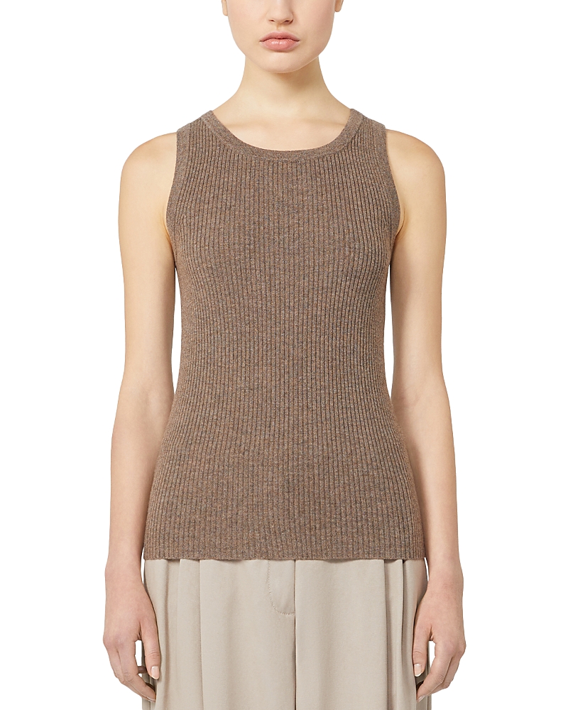 Max Mara Cipro Sweater Tank Top In Multi