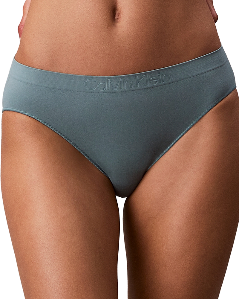 Calvin Klein Bonded Flex Bikini In Blue
