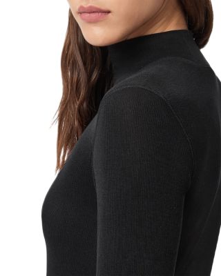 Rina Long Sleeved Roll Neck Top