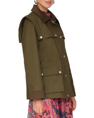 Utility Anorak with Combo and Shoulder Bias Flange