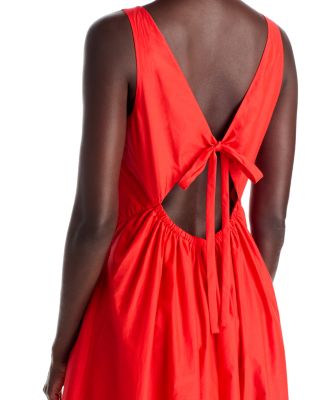 Tie Back Dress