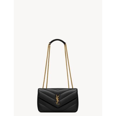 SAINT LAURENT - Loulou Small Bag in Matelasse Lambskin