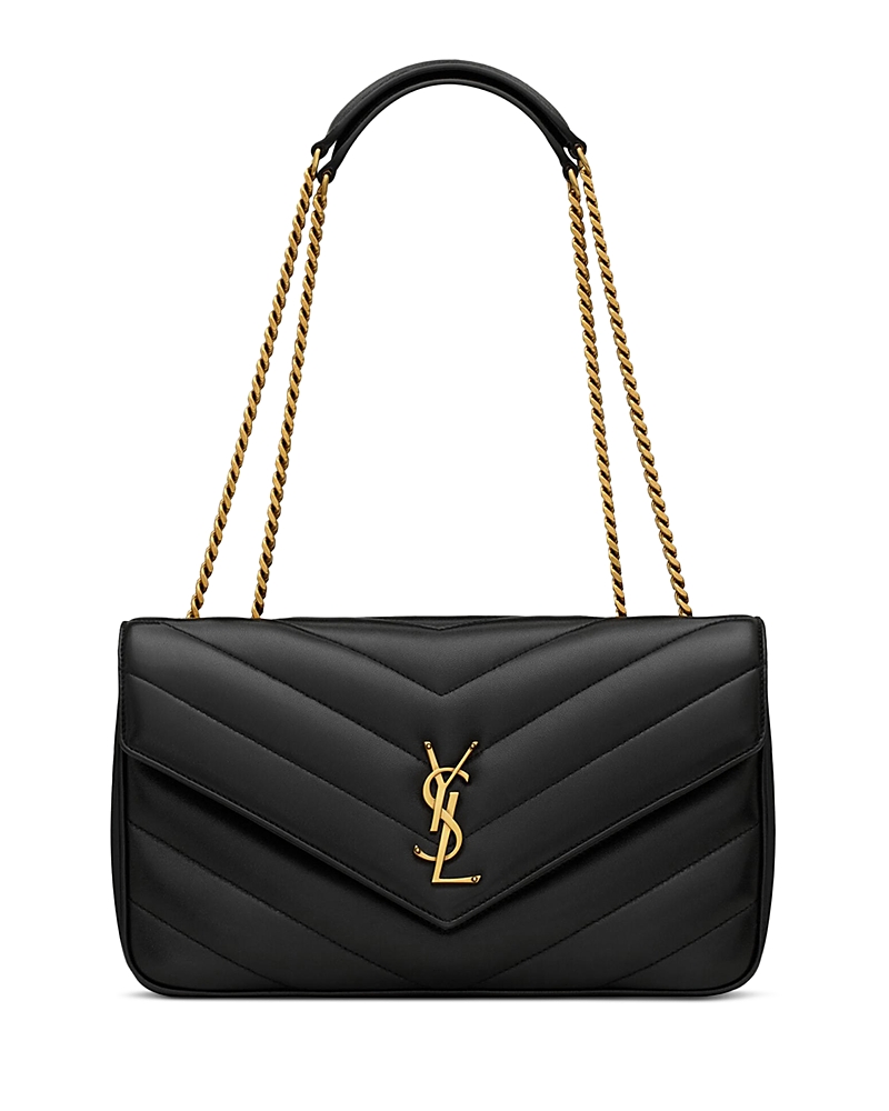 Saint Laurent Loulou Medium in Matelasse Lambskin