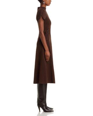 Compact Rib Tulip Dress