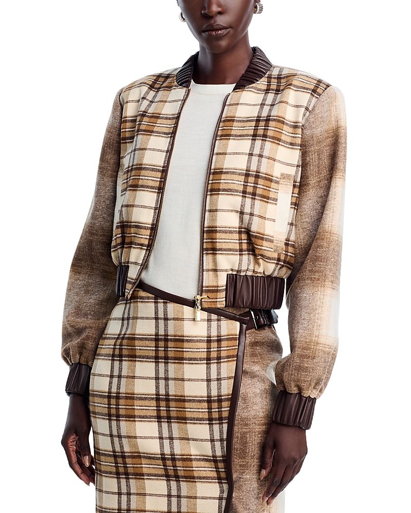 Toccin Andy Bomber Jacket In Brown