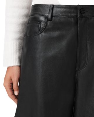 Jet Lea Leather Barrel Pants