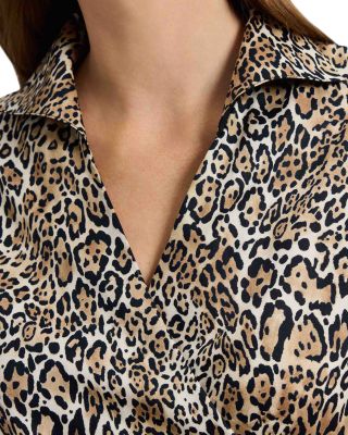 Salina Animal Print Blouse