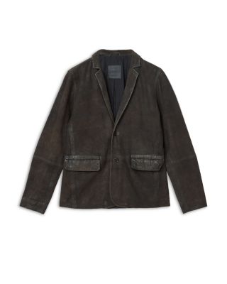 Monet Waxed Suede Regular Fit Blazer