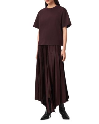 Jax Pleated Maxi Skirt