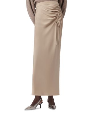 Alexia Ruched Maxi Skirt