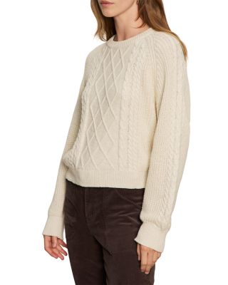 Nomad Cable Popover Sweater