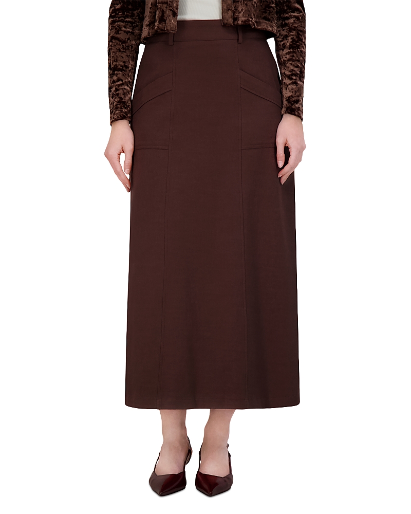 Point Twill Pocket Skirt In Multi