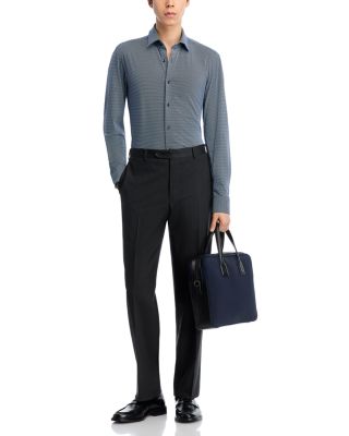 Hank Slim Fit Button-Front Shirt