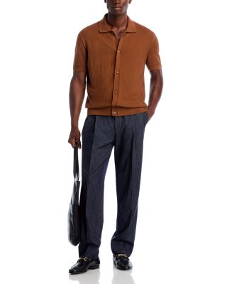 Iseppo Textured Short Sleeve Sweater