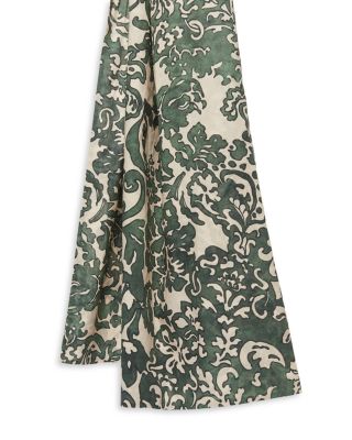 Viola Kaki Cotton Scarf