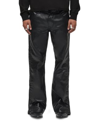 Walker Track Pants in Coated Onyx