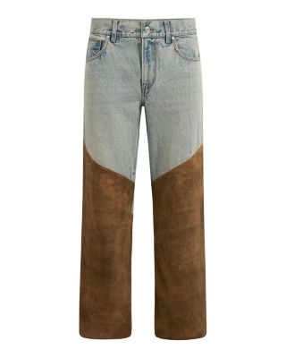 Denim Suede Work Pants 